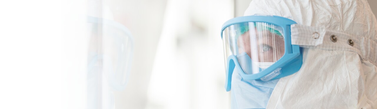 Scientist with Safety Goggles