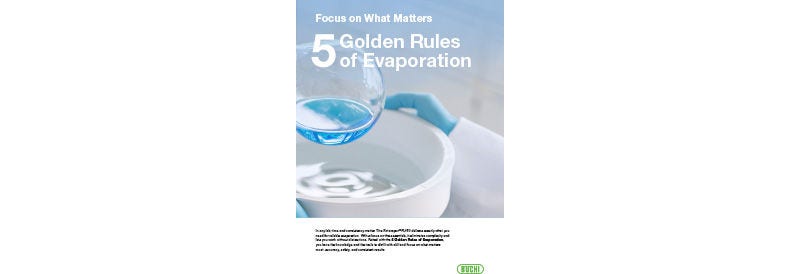 5 Gloden Rules of Evaporation