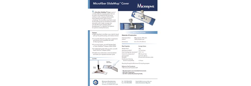 Microfiber SlideMop™ Cover