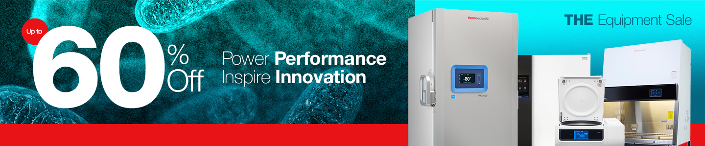 Save Up to 60% on Lab Equipment