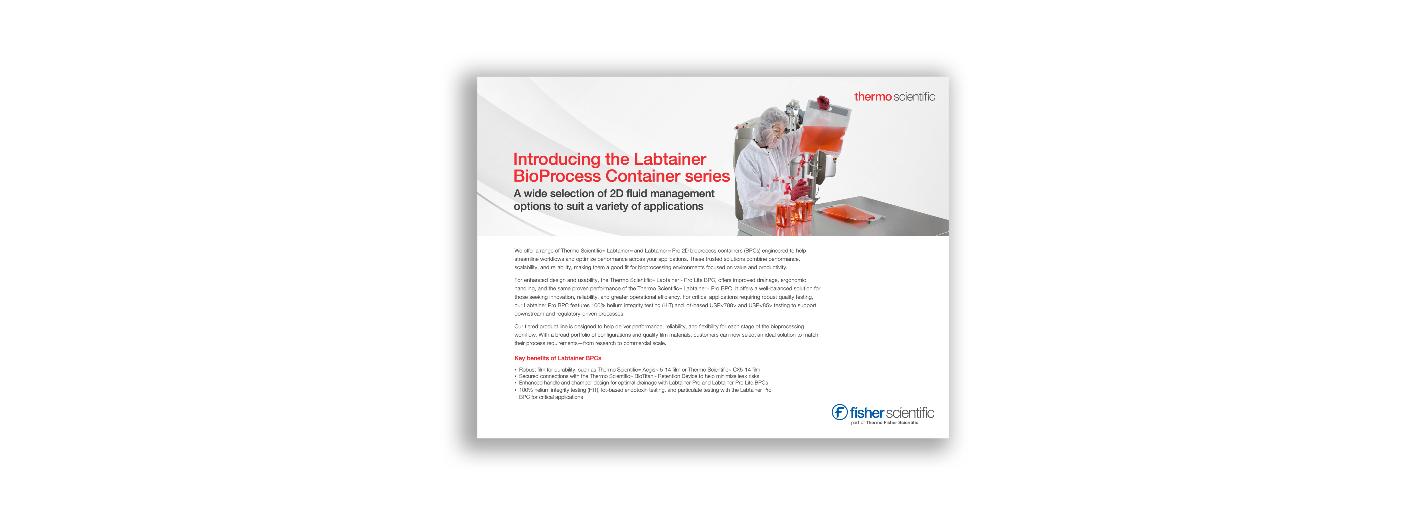 Labtainer BioProcess Container series