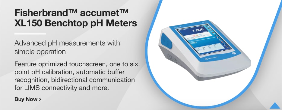 Fisherbrand™ accumet™ XL150 Benchtop pH Meters Fisherbrand™ accumet™ XL150 Benchtop pH Meters